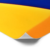 鮮やかShapescapeアート ポスター (角)