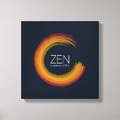 鮮やかZen Canvas Print キャンバスプリント (正面)