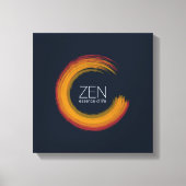 鮮やかZen Canvas Print キャンバスプリント (正面)