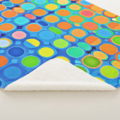 鮮カラフルやかなエレガンススタイリッシュパターン シェルパブランケット (3/4)