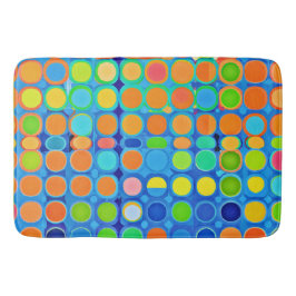 鮮カラフルやかなエレガンススタイリッシュパターン バスマット