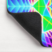 鮮カラフルやかな模様 マウスパッド (コーナー)