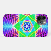 鮮カラフルやかな模様 Case-Mate iPhoneケース (裏面(横))