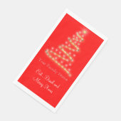 鮮モダンやかな赤のクリスマスツリー (コーナー)