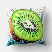 鮮度のキウイスプラッシュ クッション (裏面)