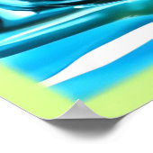 鮮度のキウイスプラッシュ ポスター (角)