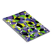 鮮度の色の抽象芸術パターン要約，アート， g ノートブック (右側)