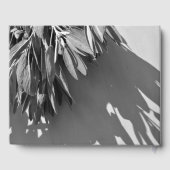 鮮度の高いセージのグレースケール ゲストブック (裏面)