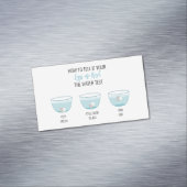 鮮度客リマインダーマグネットの卵テスト マグネット名刺 (インサイチュ)