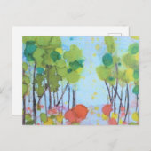 鮮明な秋の日 – はがき (正面/裏面)