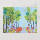 鮮明な秋の日 – はがき (正面)