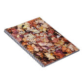 「鮮明な秋」フィッツジェラルド、ギャツビー、スパイラルノート ノートブック (右側)