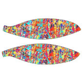 鮮明な絵を描（ばちゃばちゃ）跳ねる抽象芸術 バスケットボール (パネル)