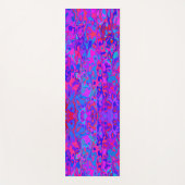 鮮明な迷彩柄 ヨガマット (正面)