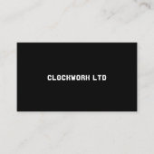 鮮明な – 名刺 (正面)