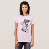 鯉とさくらんぼの花鯉桜 Tシャツ (正面フル)