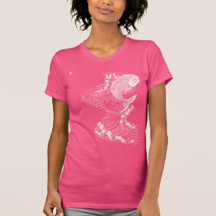 鯉とさくらんぼの花鯉桜 Tシャツ