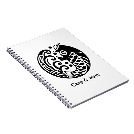 鯉と波 ノートブック (右側)
