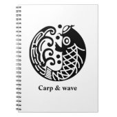 鯉と波 ノートブック (正面)