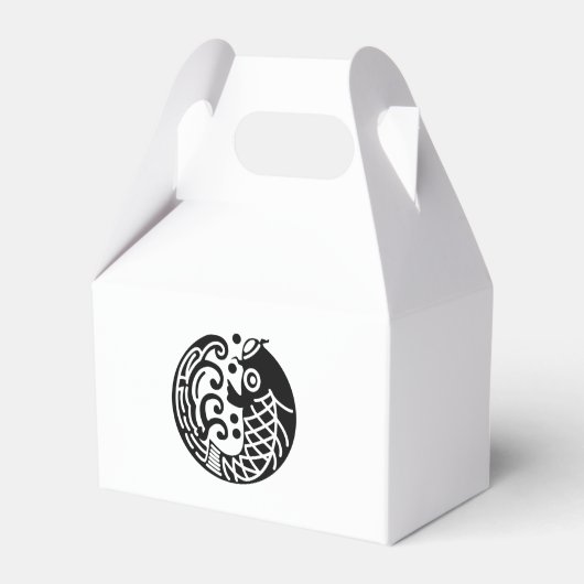 鯉と波 フェイバーボックス (正面サイド)