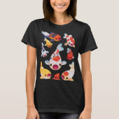鯉にエサを Tシャツ (正面)