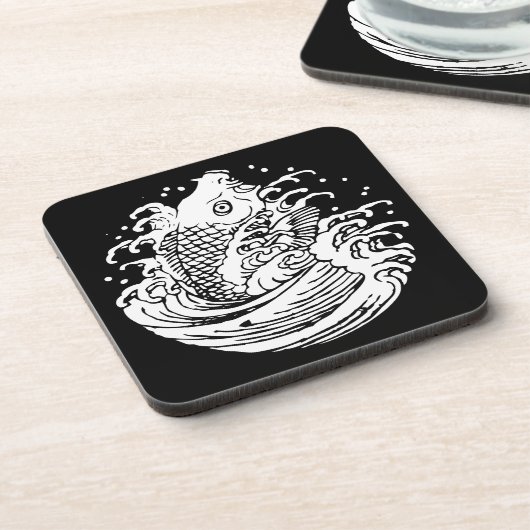 鯉に水 コースター (左側)
