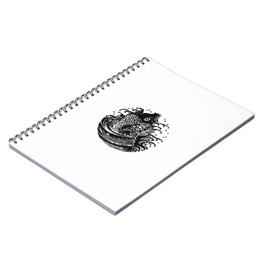 鯉に水 ノートブック (左側)