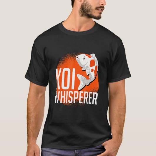 鯉のささやき師の池 Tシャツ (正面)