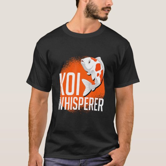 鯉のささやき師 池2 Tシャツ (正面)