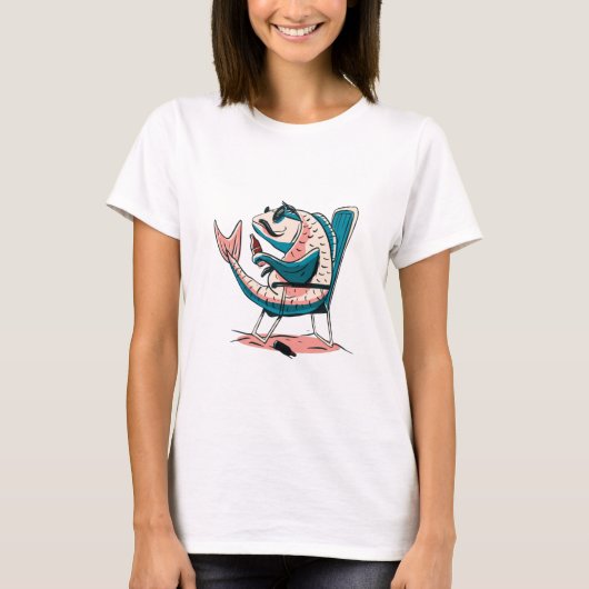 鯉のじいちゃん Tシャツ (正面)