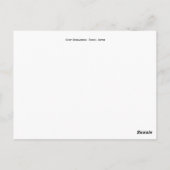 鯉のぼり（鯉幟）：東京，日本はがき ポストカード (裏面)