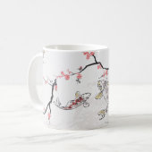 鯉のコイ自然景観図 コーヒーマグカップ (正面左)