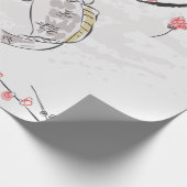 鯉のコイ自然景観図 ラッピングペーパー (角)