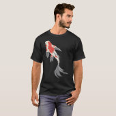鯉のスケッチ Tシャツ (正面フル)