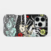 鯉のタトゥーデザイン iPhoneケース (裏面横)