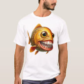 鯉のデザインTシャツ Tシャツ (正面)