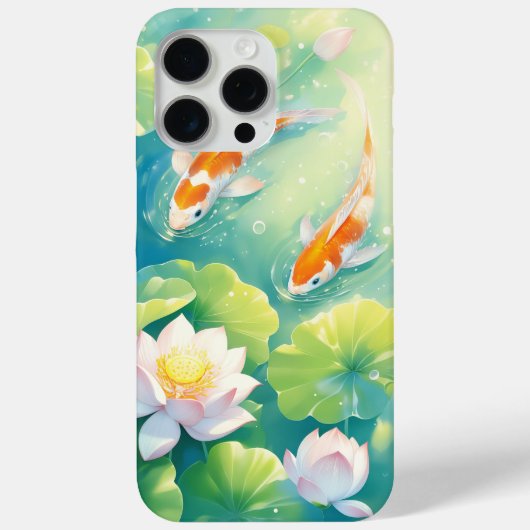 鯉の夢が泳ぐところ Case-Mate iPhoneケース (裏面)