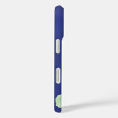鯉の池 ブルー iPhone 16 スリムケース Case-Mate iPhoneケース (裏面 / 右)