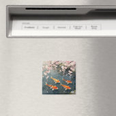 鯉の池 桜の静寂 マグネット (インサイチュ (食洗機))