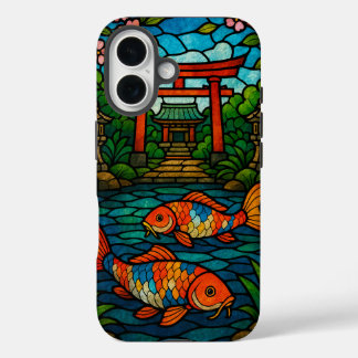 鯉の池 iPhone 16ケース