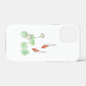 鯉の池 iPhone 12 Mini カバー (裏面 (横))