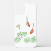 鯉の池 iPhone 12 Mini カバー (裏面)