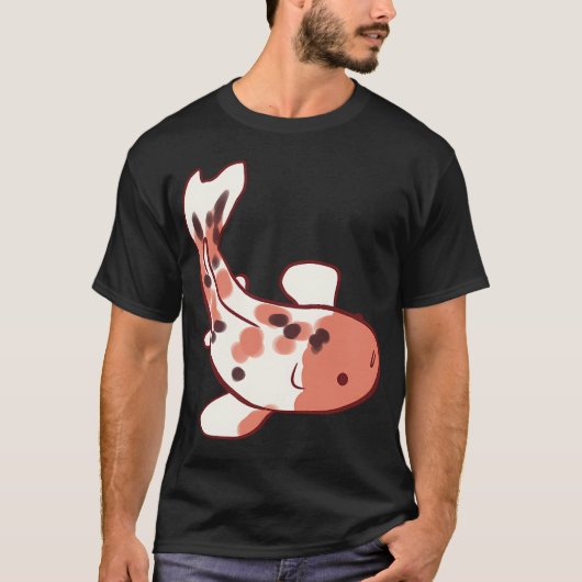 鯉の絵 Tシャツ (正面)