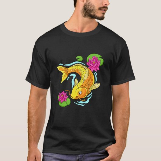 鯉の芸術 Tシャツ (正面)