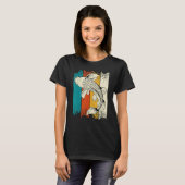 鯉の錦鯉ヴィンテージ Tシャツ (正面フル)