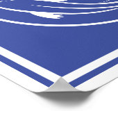 鯉コイ陰陽禅霊性中国の魚 ポスター (角)