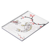 鯉コイ魚自然景観ビュースケッチ図 ノートブック (左側)