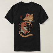 鯉入れ猫 Tシャツ (デザイン正面)