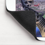 鯉幟と富士山, 広重 Carp Streamer and Mount Fuji, Hiroshige マウスパッド (コーナー)