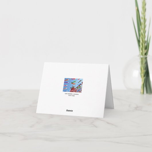 鯉幟（鯉幟）東京タワー カード (裏面)